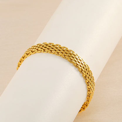 Women's Chain Bracelet, Gold or Silver Tone (photo 5)
