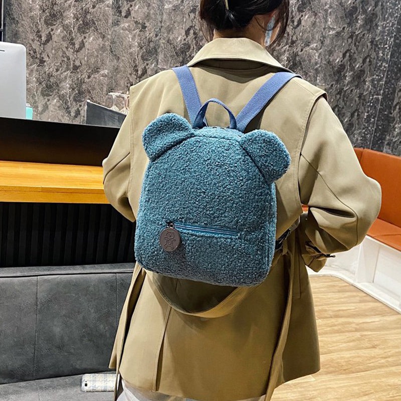 Plush Bear Mini Backpack (photo 5)
