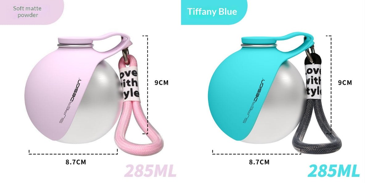 Portable Dog Water Bottle with Waste Bag Dispenser (photo 8)