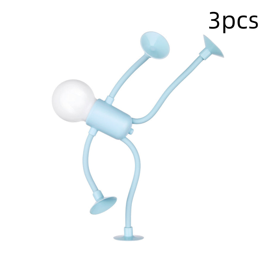 Poseable Figure Night Light with Suction Cup (photo 13)