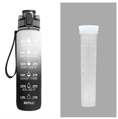 1 L Tritan Water Bottle with Time Markers (photo 37)