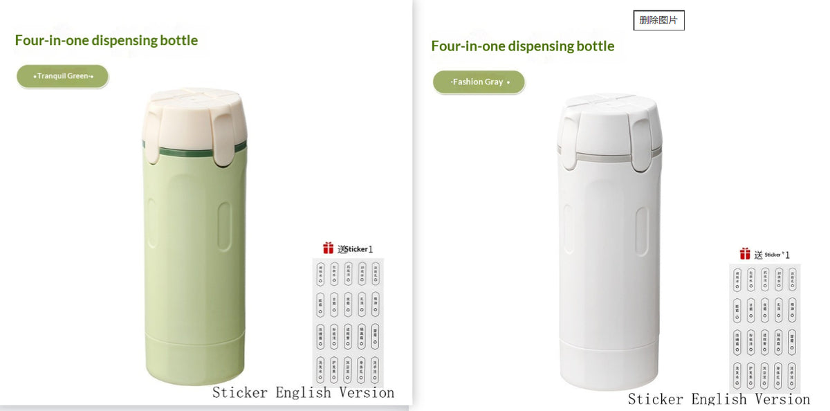 4-in-1 Refillable Travel Bottle Set (photo 9)