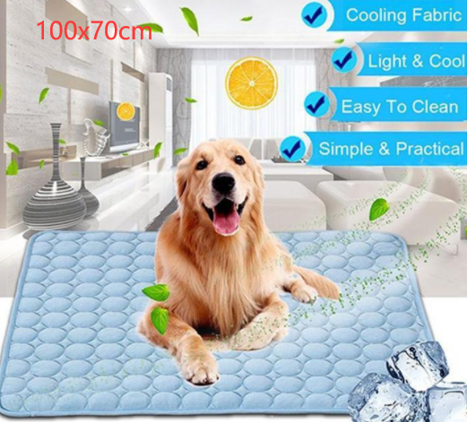 Ice Silk Pet Mat for Dogs and Cats (photo 15)
