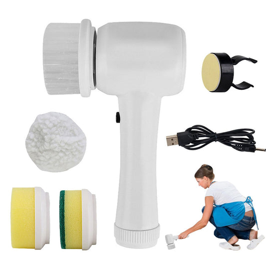 4-in-1 Cordless Electric Spin Scrubber