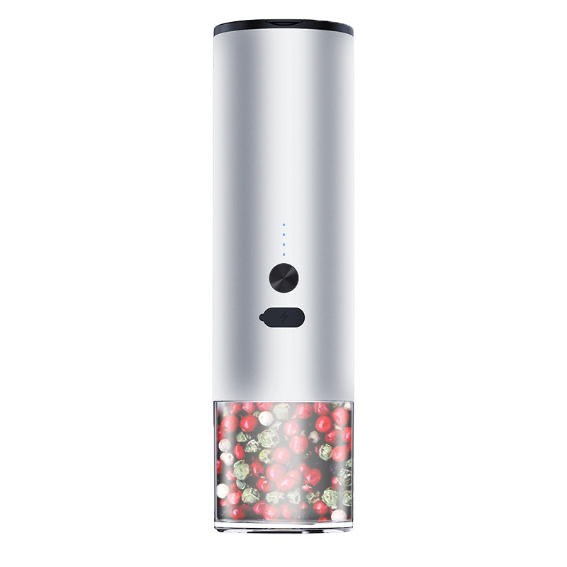 USB Rechargeable Electric Salt and Pepper Grinder (photo 2)