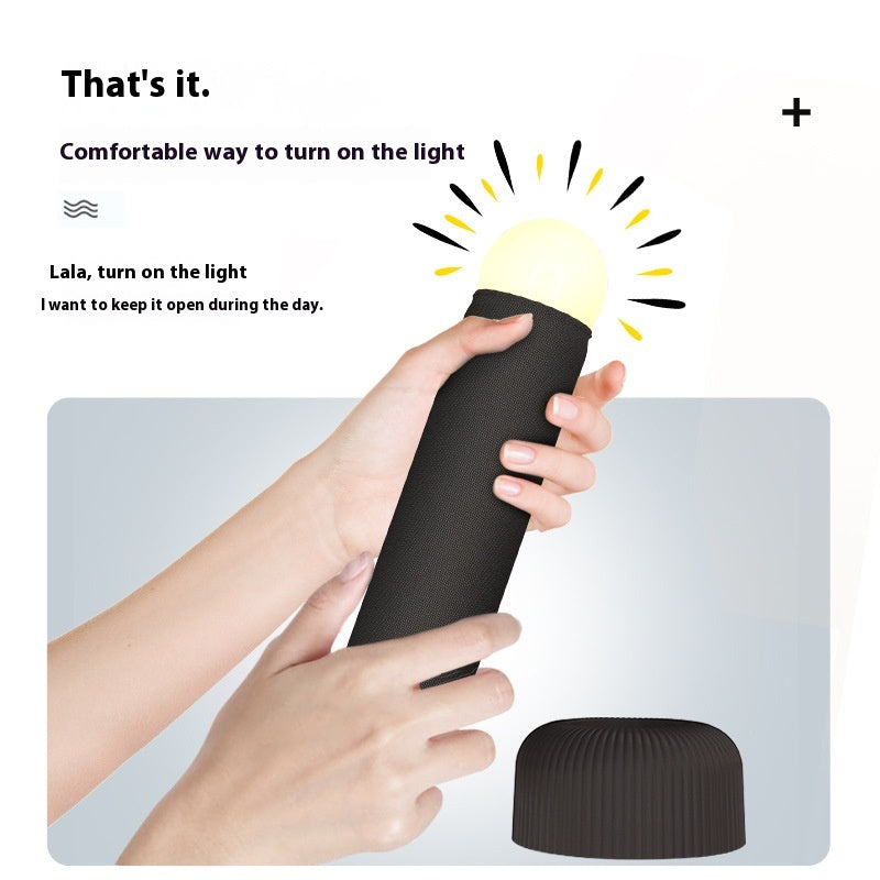 Handheld Fabric LED Night Light with Stand (photo 3)