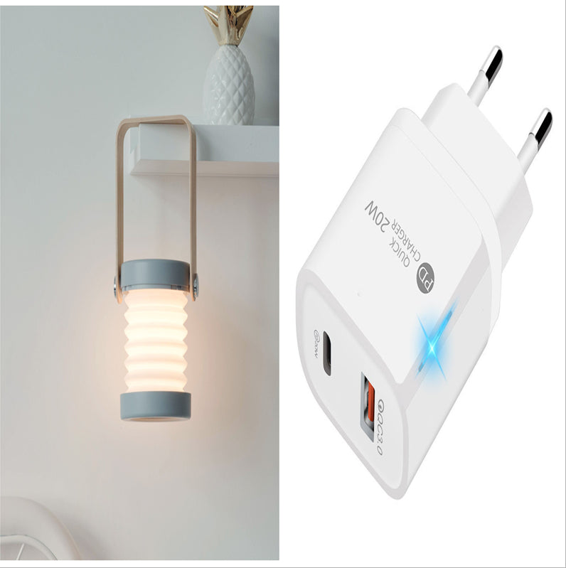 Foldable Touch LED Lantern Lamp, USB Rechargeable (photo 22)