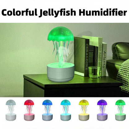 Jellyfish Mist Diffuser with 7-Color Light, 300 ml