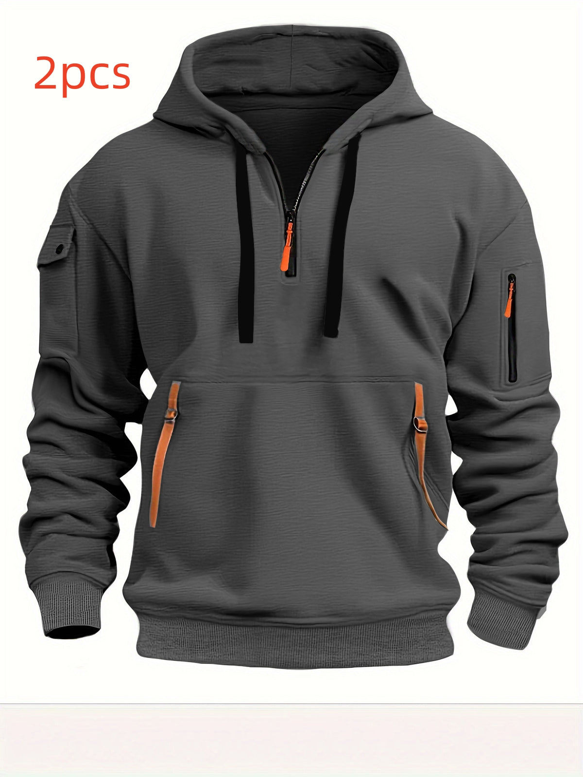 Unisex Drop-Shoulder Pullover Hoodie (photo 16)