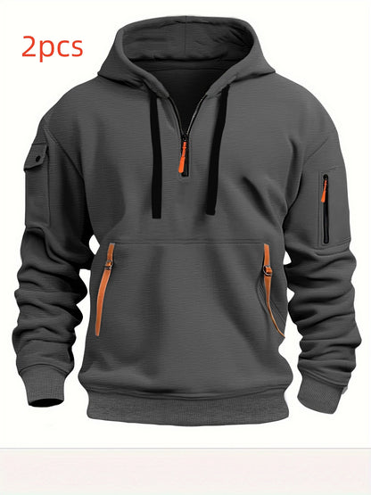 Unisex Drop-Shoulder Pullover Hoodie (photo 16)