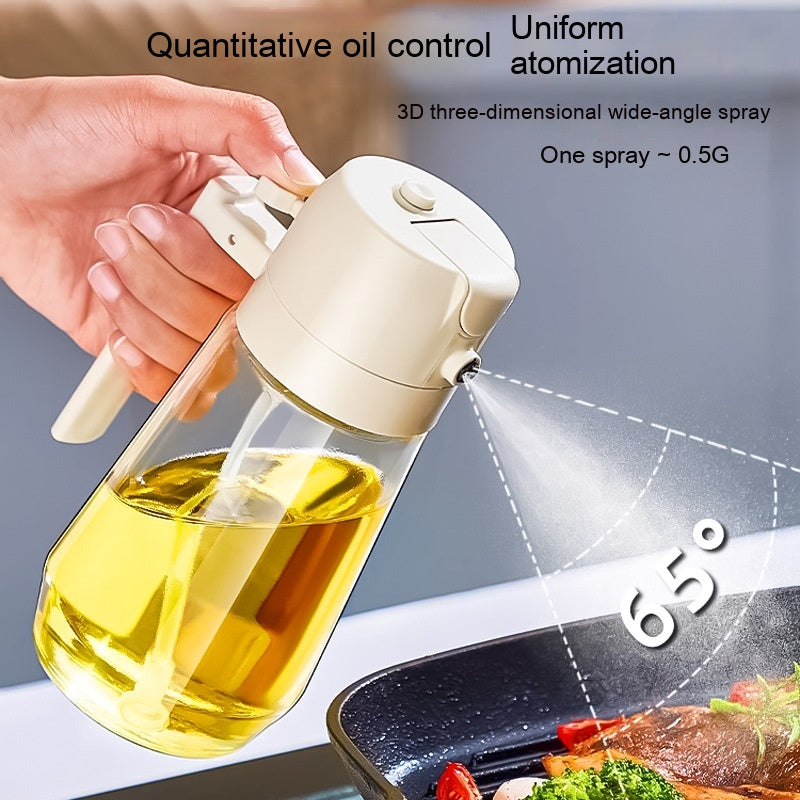2-in-1 Glass Oil Sprayer and Pourer, 470 ml (photo 3)