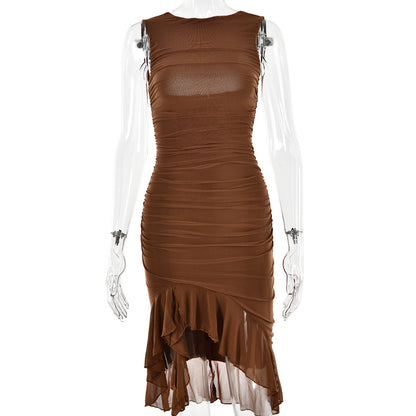 Women's Sleeveless Bodycon Midi Dress (photo 15)