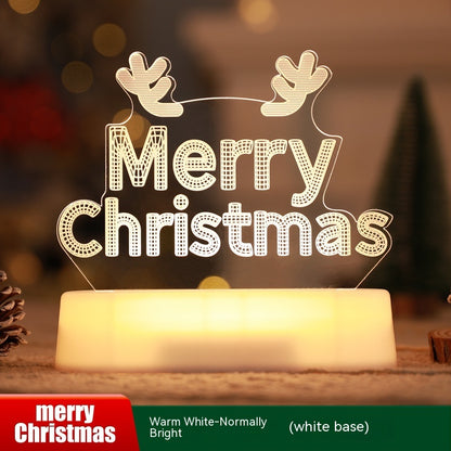 Christmas 3D Acrylic LED Night Light (photo 11)