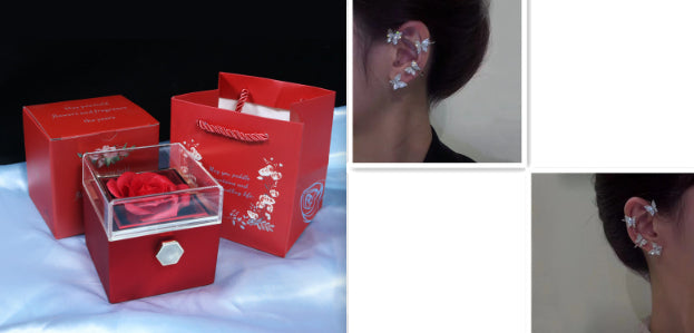Rotating Soap Rose Jewelry Gift Box (photo 34)