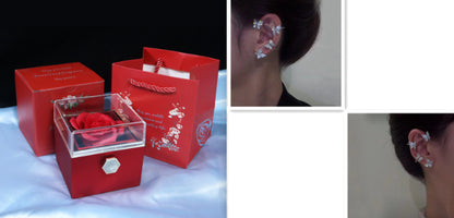 Rotating Soap Rose Jewelry Gift Box (photo 34)