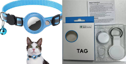 Reflective Pet Collar with AirTag Holder (photo 24)