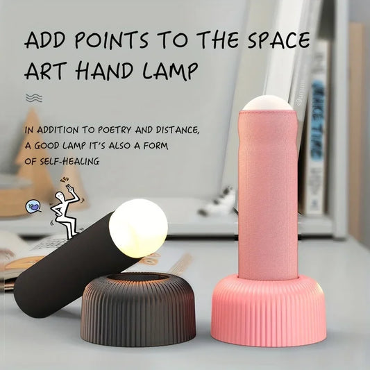 Handheld Fabric LED Night Light with Stand