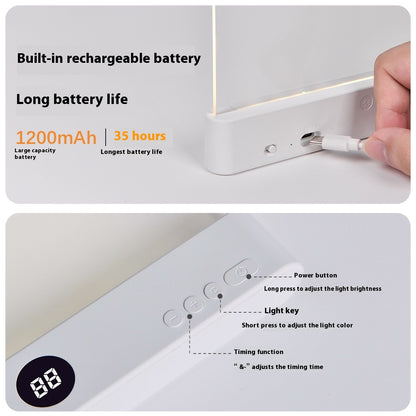 Rechargeable LED Reading Light with 3 Color Temperatures (photo 4)