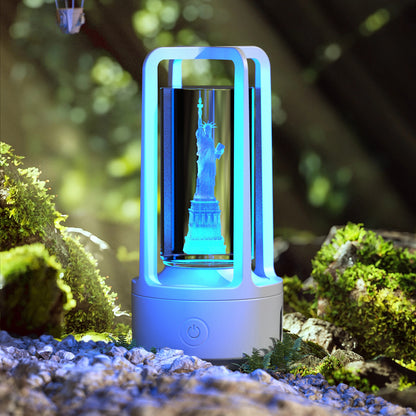Acrylic or Crystal Night Lamp with Bluetooth Speaker (photo 24)