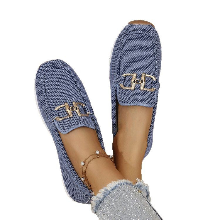 Women's Canvas Low-Top Flat Sneakers (photo 8)