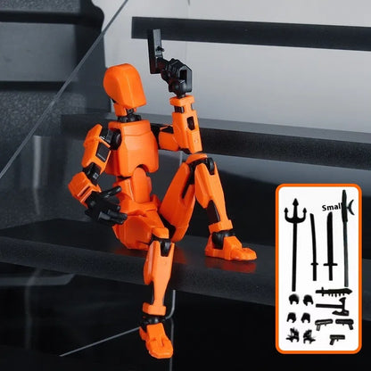 3D-Printed Articulated Robot Figure (photo 26)