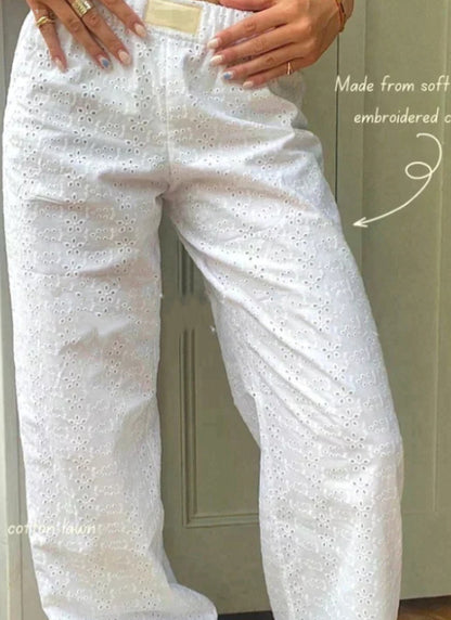 Women's Striped High-Waist Wide-Leg Pants (photo 13)