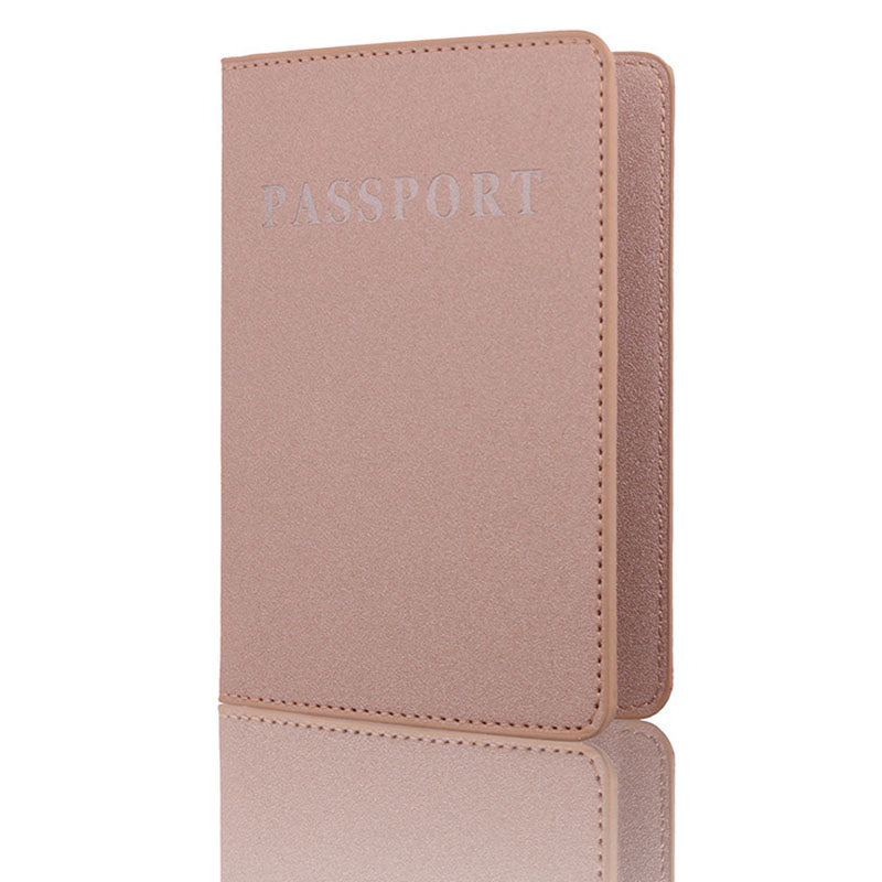 PU Leather Passport Cover - Taupe (photo 2)