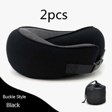 Memory Foam U-Shaped Travel Neck Pillow (photo 19)