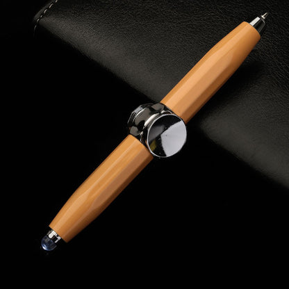 LED Spinning Top Metal Ballpoint Pen (photo 5)