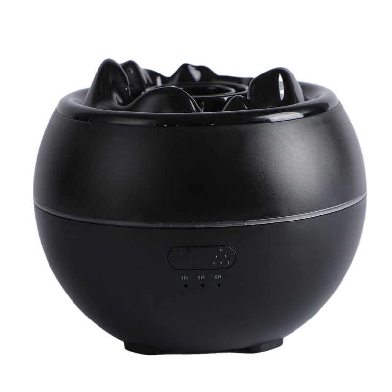 Flame Effect Aroma Diffuser with Timer, 300 ml (photo 17)