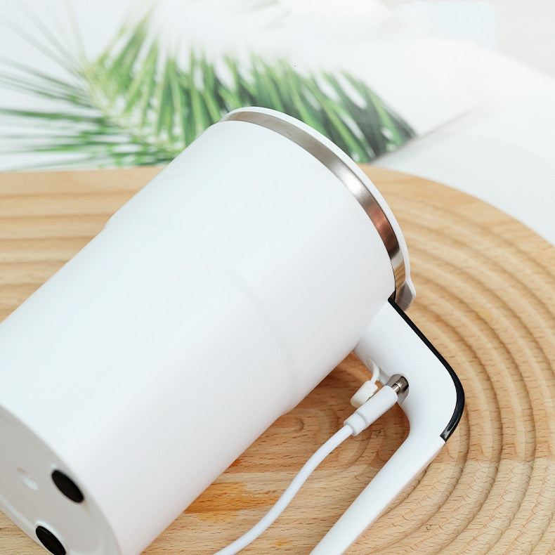 USB Rechargeable Self-Stirring Mug with Temperature Display (photo 3)