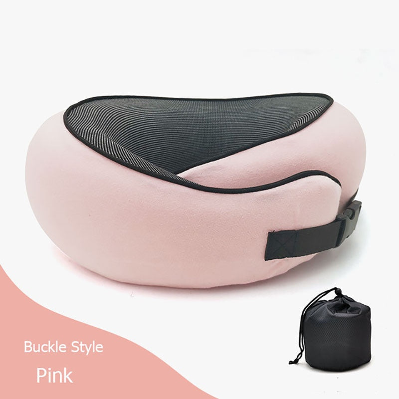 Memory Foam U-Shaped Travel Neck Pillow (photo 12)