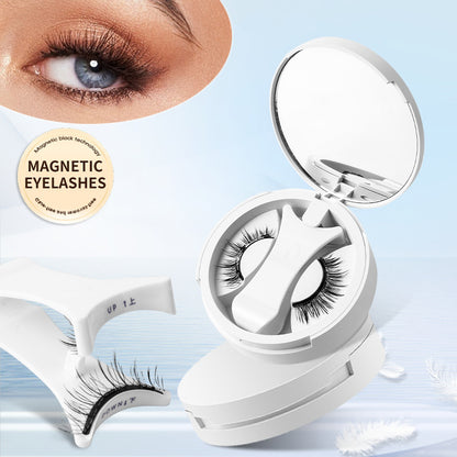 Magnetic False Eyelashes with Applicator and Case