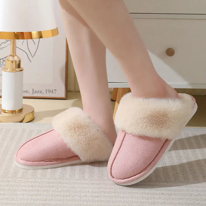 Fuzzy Plush House Slippers (photo 2)
