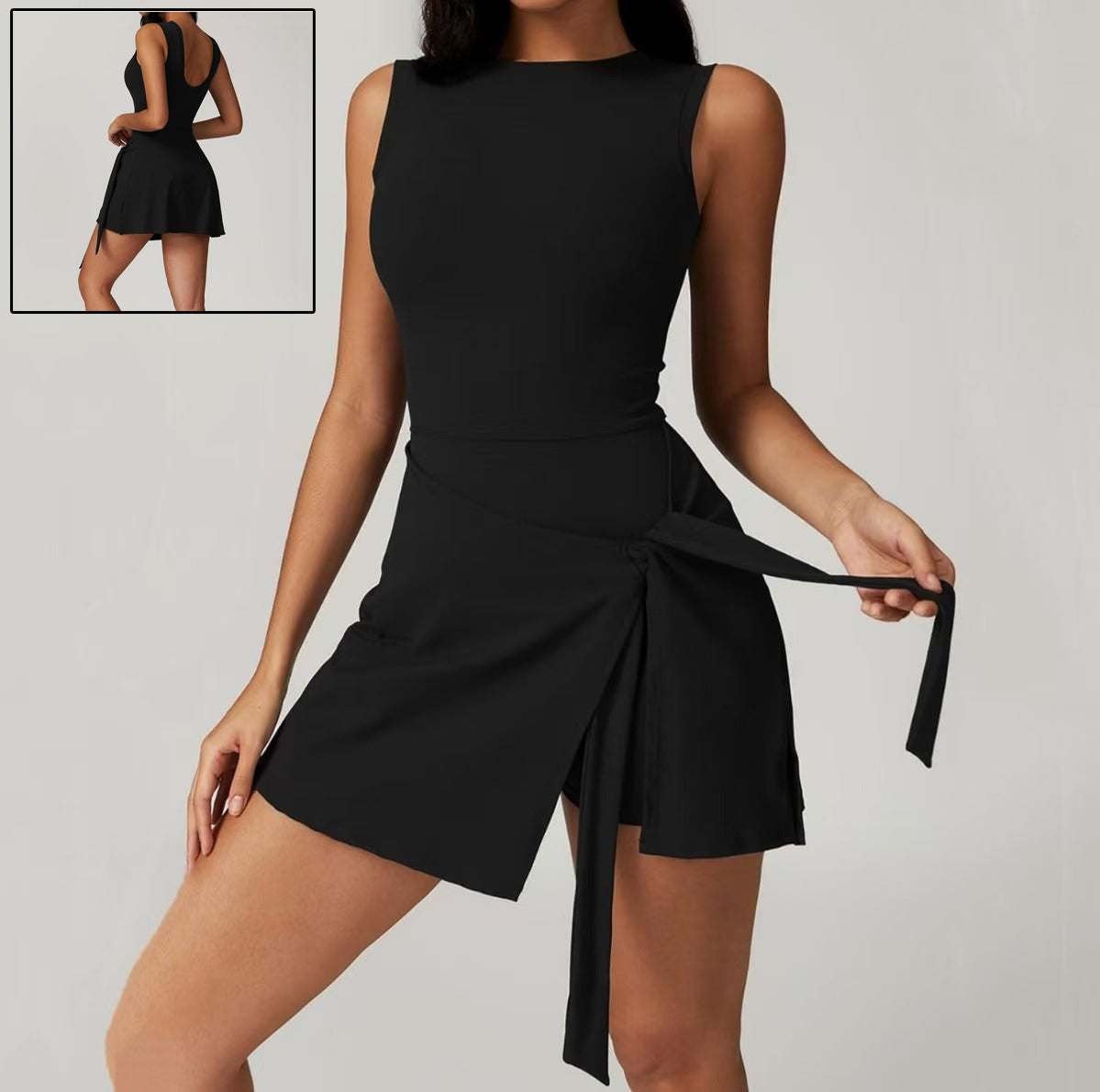 Women's Backless Sleeveless Yoga Romper