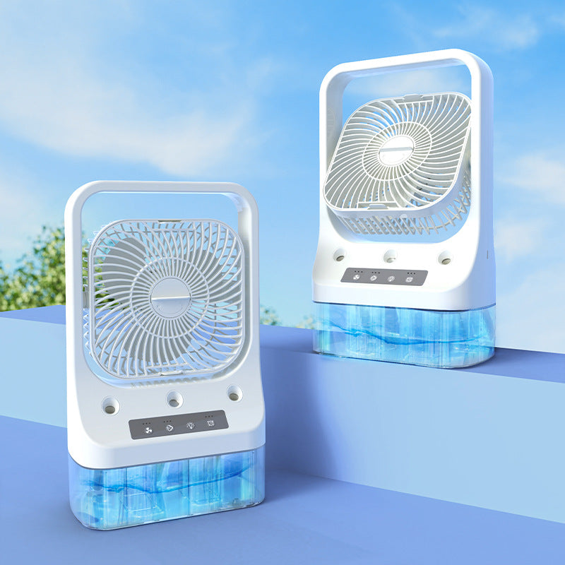 USB-C Mini Air Cooler Fan with 3 Mist Nozzles (photo 2)