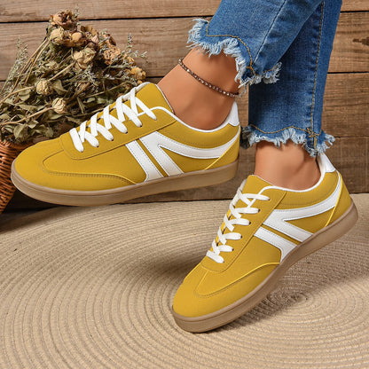 Women's Lace-Up Round-Toe Sporty Flats (photo 7)