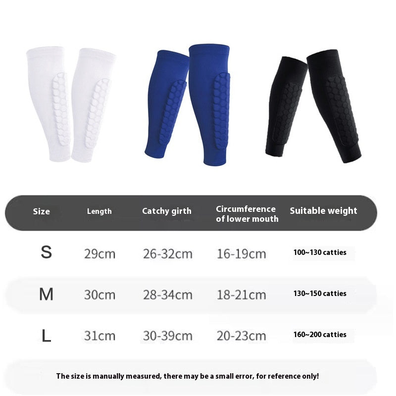 Honeycomb Padded Calf Sleeve for Sports (photo 2)