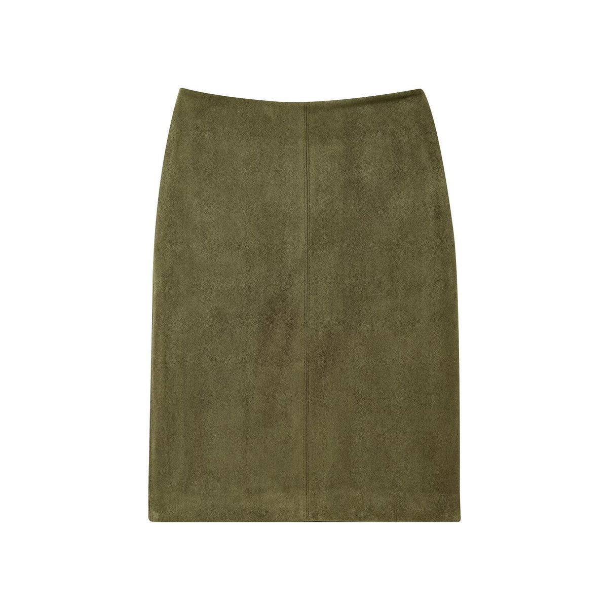 Faux Suede Zip-Up Jacket with Matching Pants and Skirt Options (photo 17)