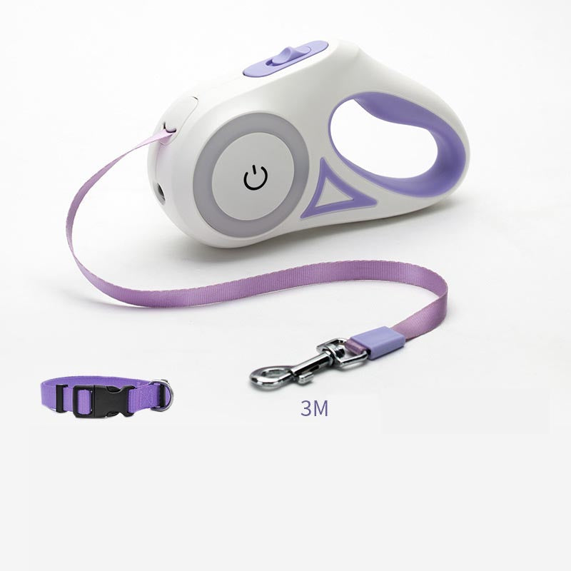 Retractable Dog Leash with LED Light, 3 m or 5 m (photo 10)