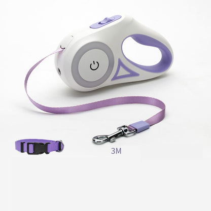 Retractable Dog Leash with LED Light, 3 m or 5 m (photo 10)