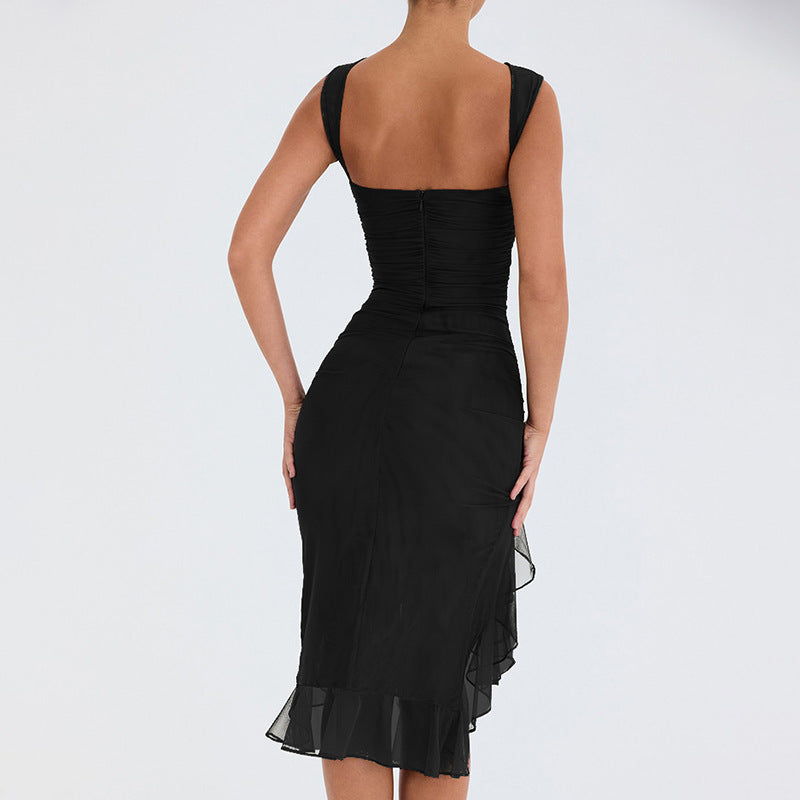 Women's Sleeveless Bodycon Midi Dress (photo 10)