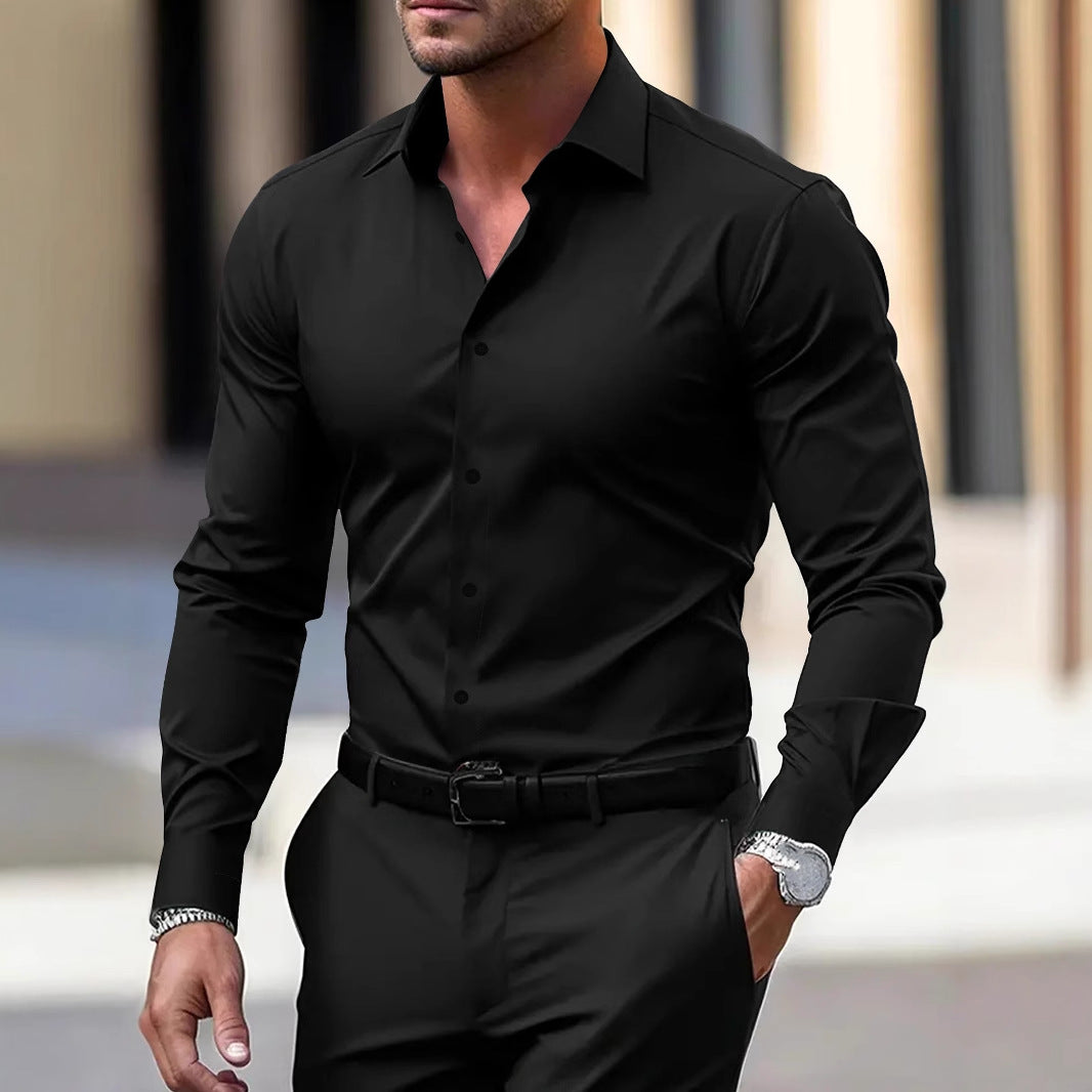 Men's Long-Sleeve Button-Down Shirt (photo 3)