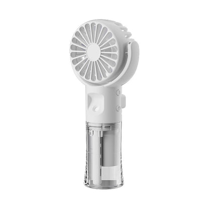 Handheld Mist Spray Fan, 4 Speeds, USB Rechargeable (photo 16)