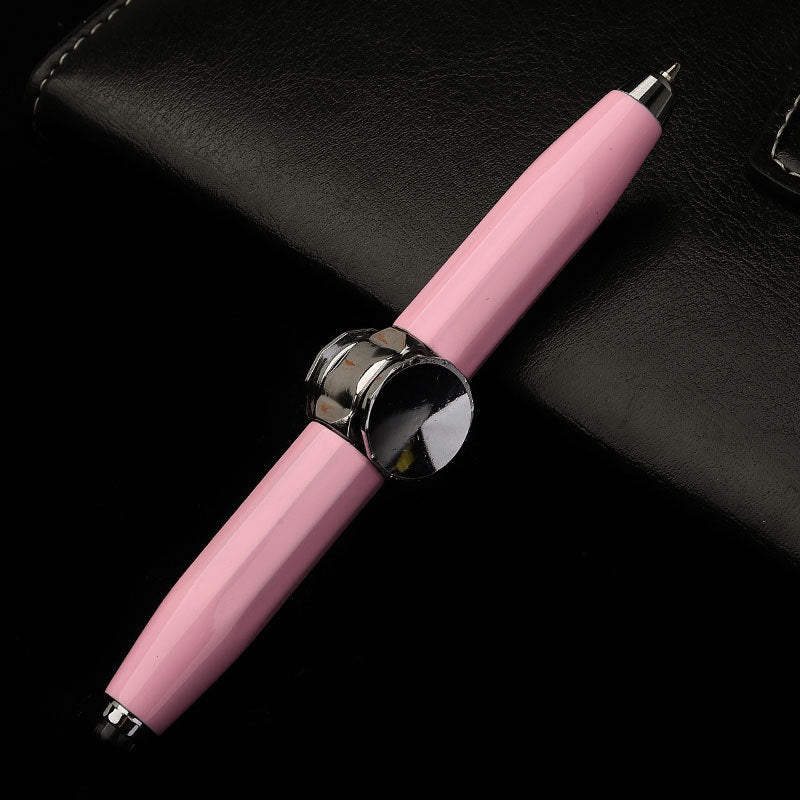 LED Spinning Top Metal Ballpoint Pen (photo 11)