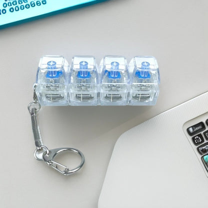 4-Key Clicker Keychain with Light (photo 2)