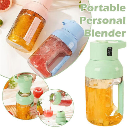 Portable USB Rechargeable Juicer Blender, 1500 ml