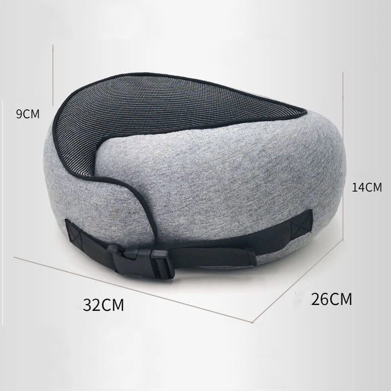 Memory Foam U-Shaped Travel Neck Pillow (photo 8)