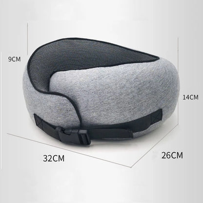 Memory Foam U-Shaped Travel Neck Pillow (photo 8)