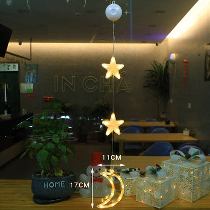 Christmas LED Window Suction Cup Lights, 3 Pcs (photo 13)